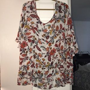 Pretty floral top